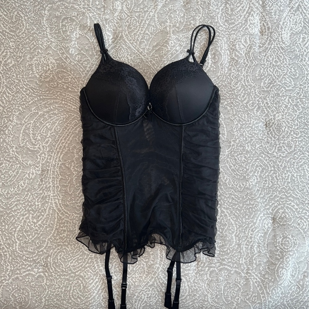 Victorias Secret - Bustier w/ Garters $40